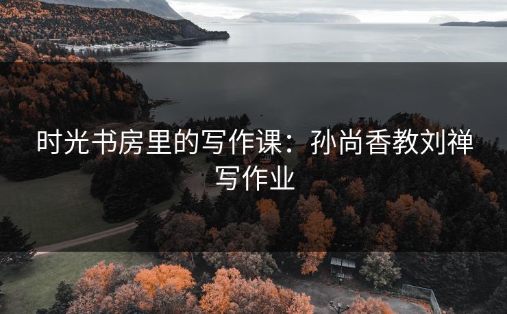 时光书房里的写作课：孙尚香教刘禅写作业